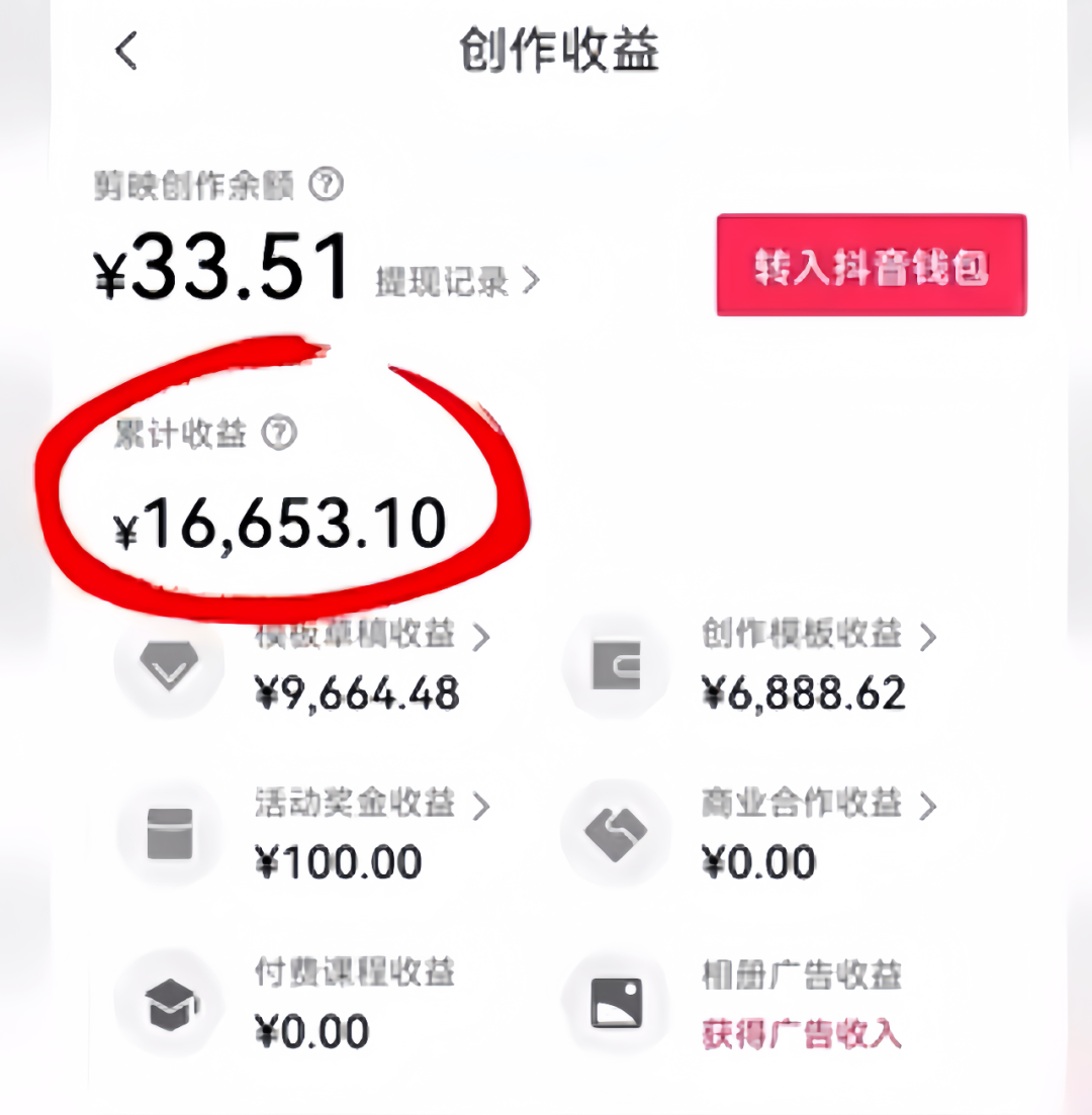 视频模板副业赚钱项目，月变现1W+，保姆级操作教程